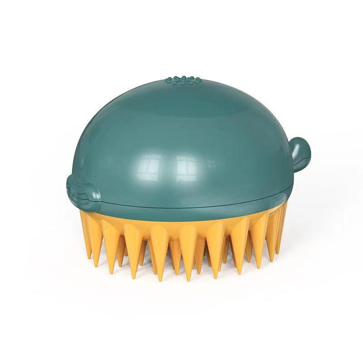 Revolutionize Bath Time with the Refillable Pet Bath Brush