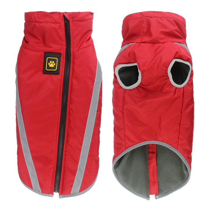 Reflective Warm Padded Pet Winter Jacket: The Ultimate Winter Essential for Your Furry Friend